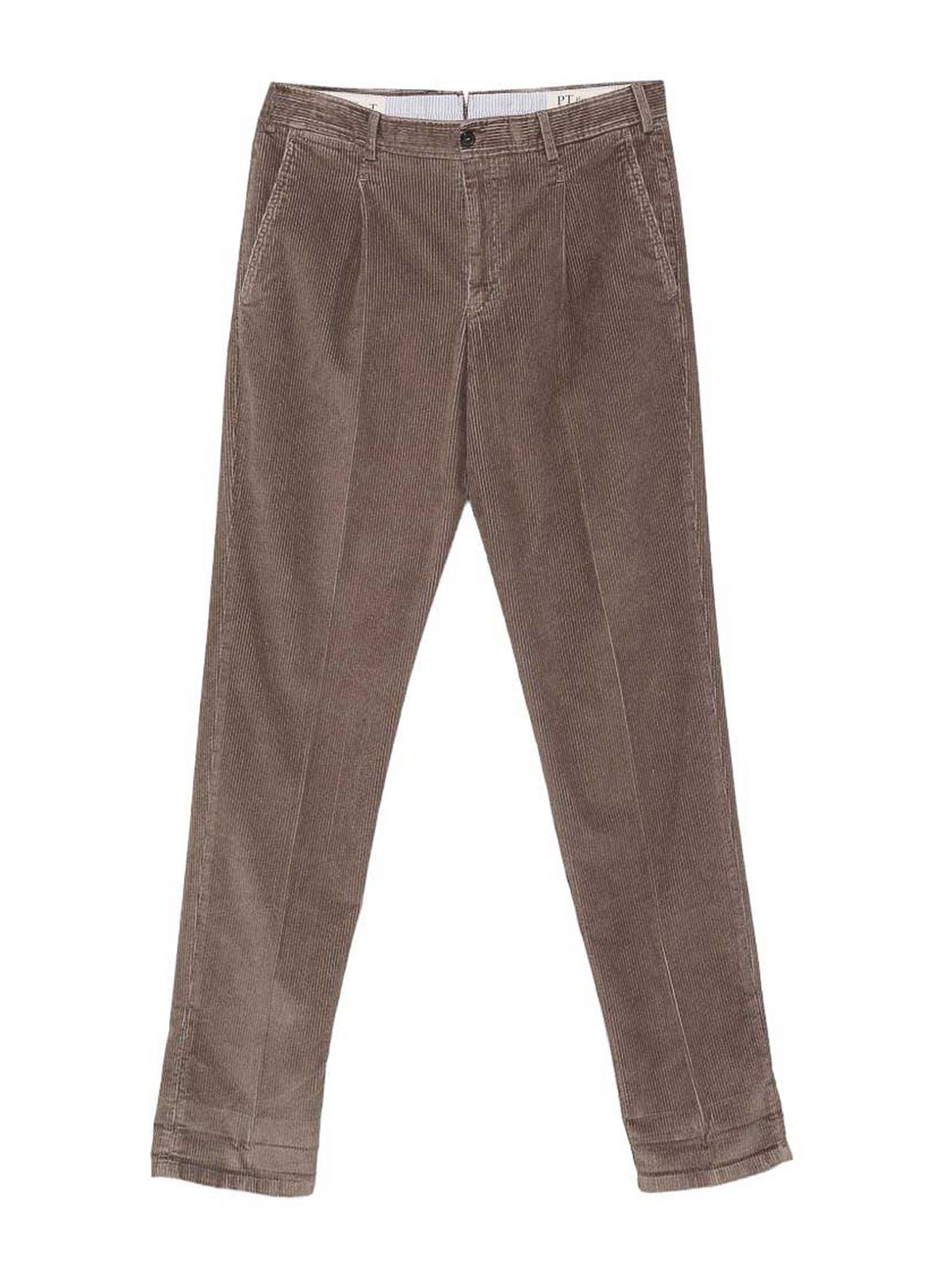 Pt Torino Pantalons Décontractés - Gris