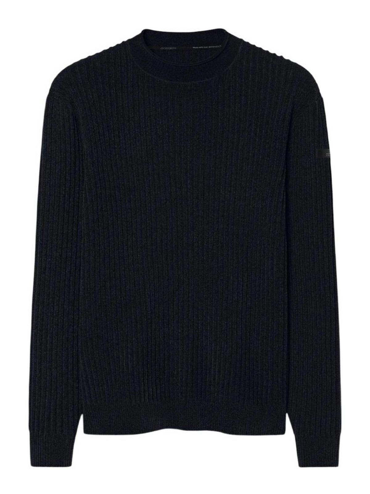 RRD Roberto Ricci Designs Pull Col Rond - Bleu