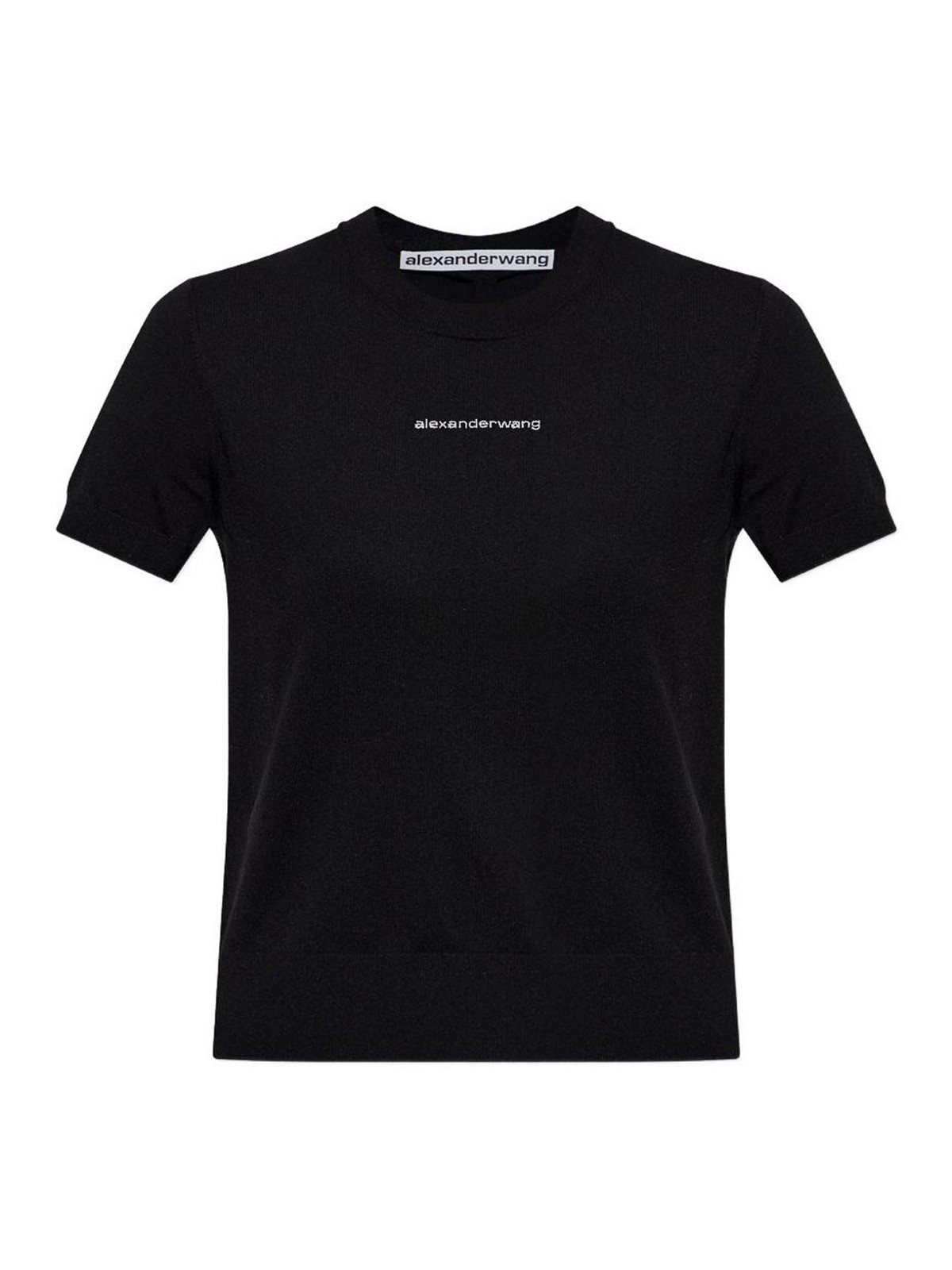Alexander Wang Pull Col Rond - Noir