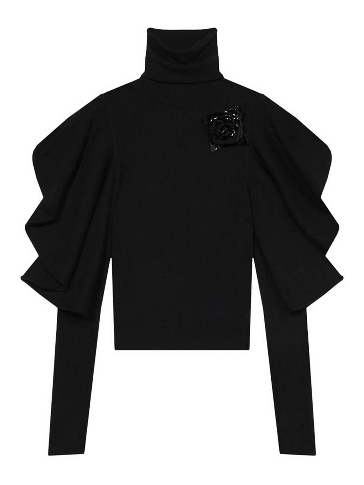 Blumarine Pull Col Rond - Noir