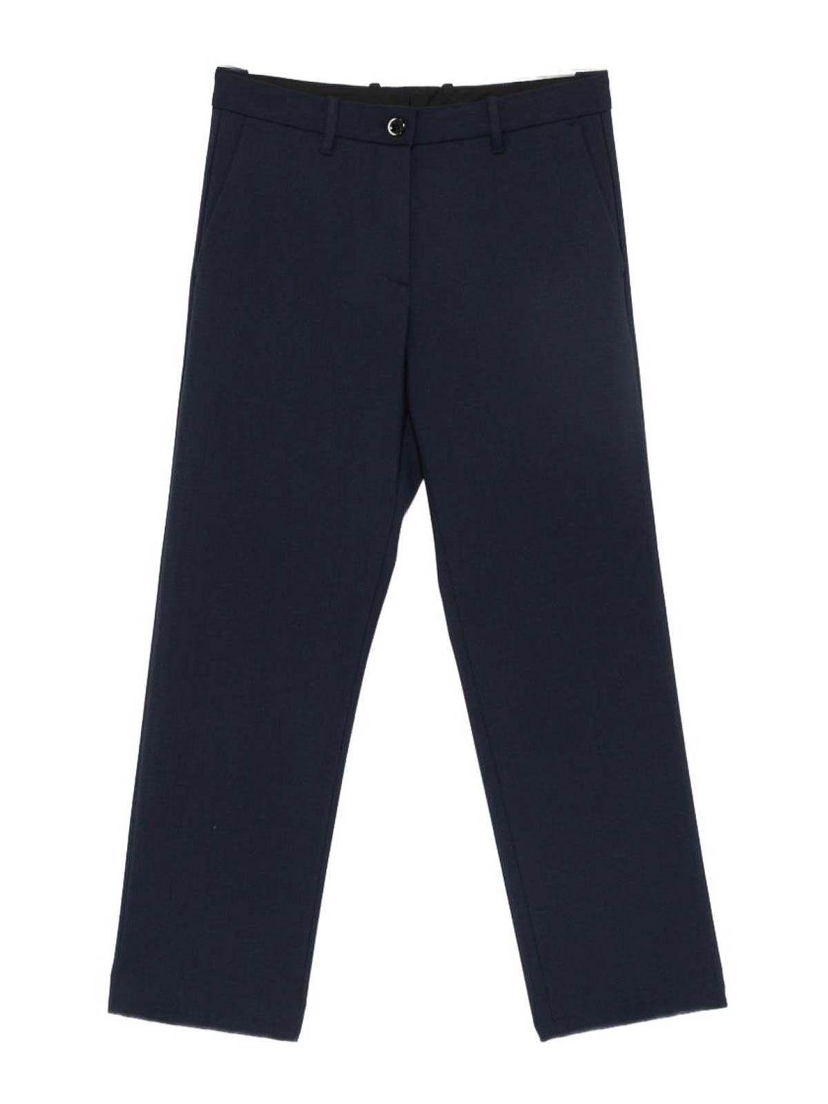 Nine in the morning Pantalons Décontractés - Bleu Foncé