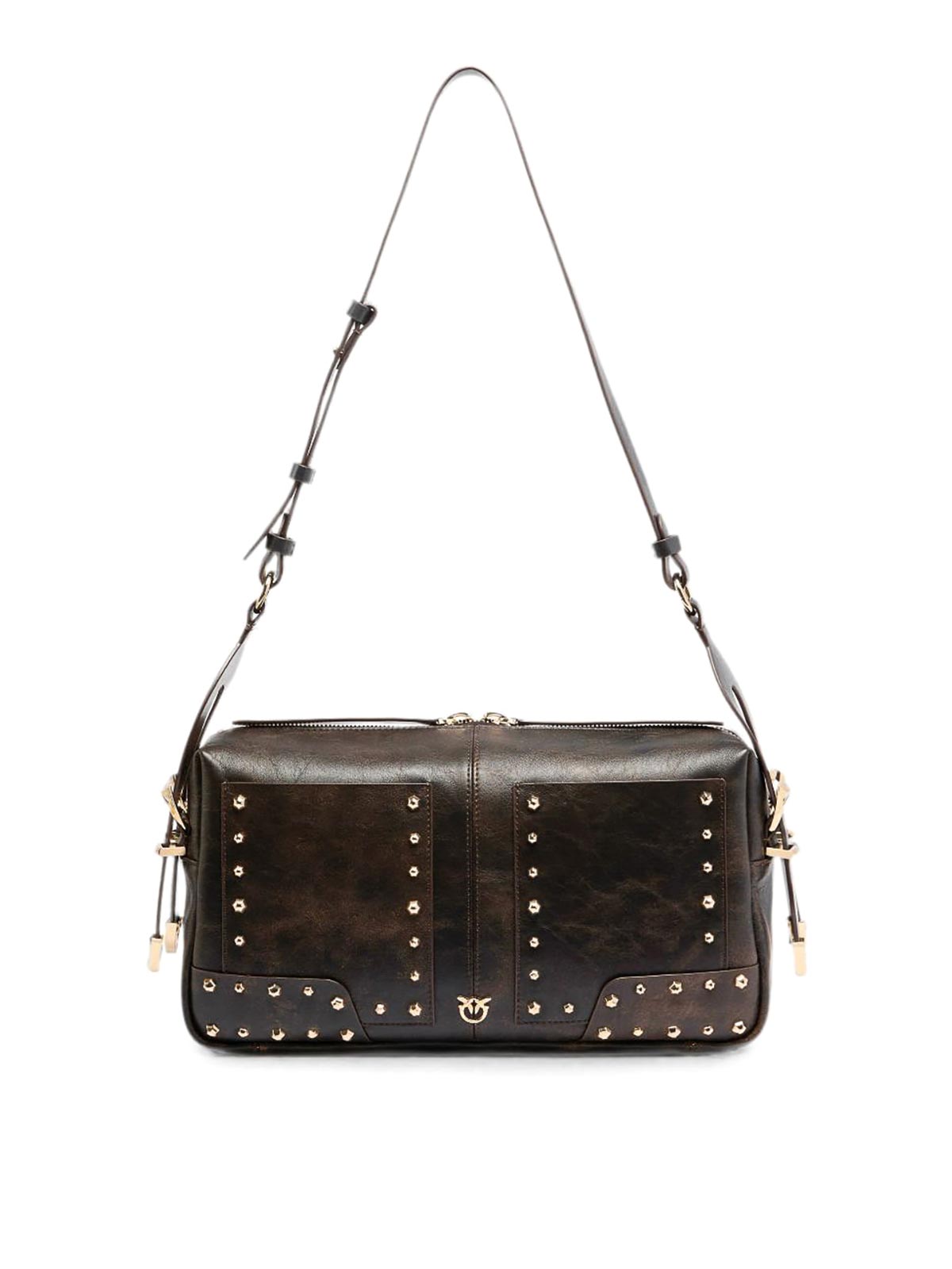 Pinko Sac Porté Épaule - Marron