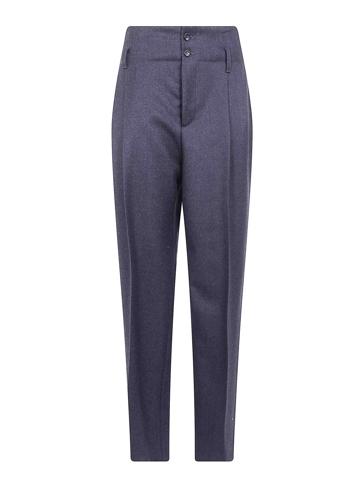 Alberta Ferretti Pantalons Décontractés - Gris