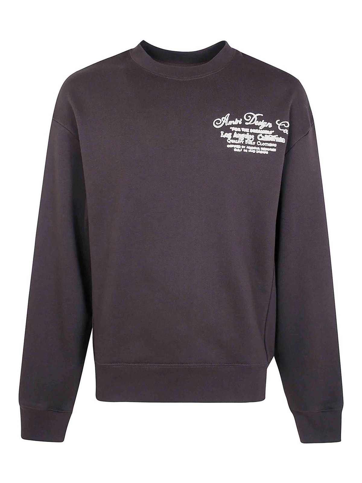 Amiri Pull Col Rond - Gris