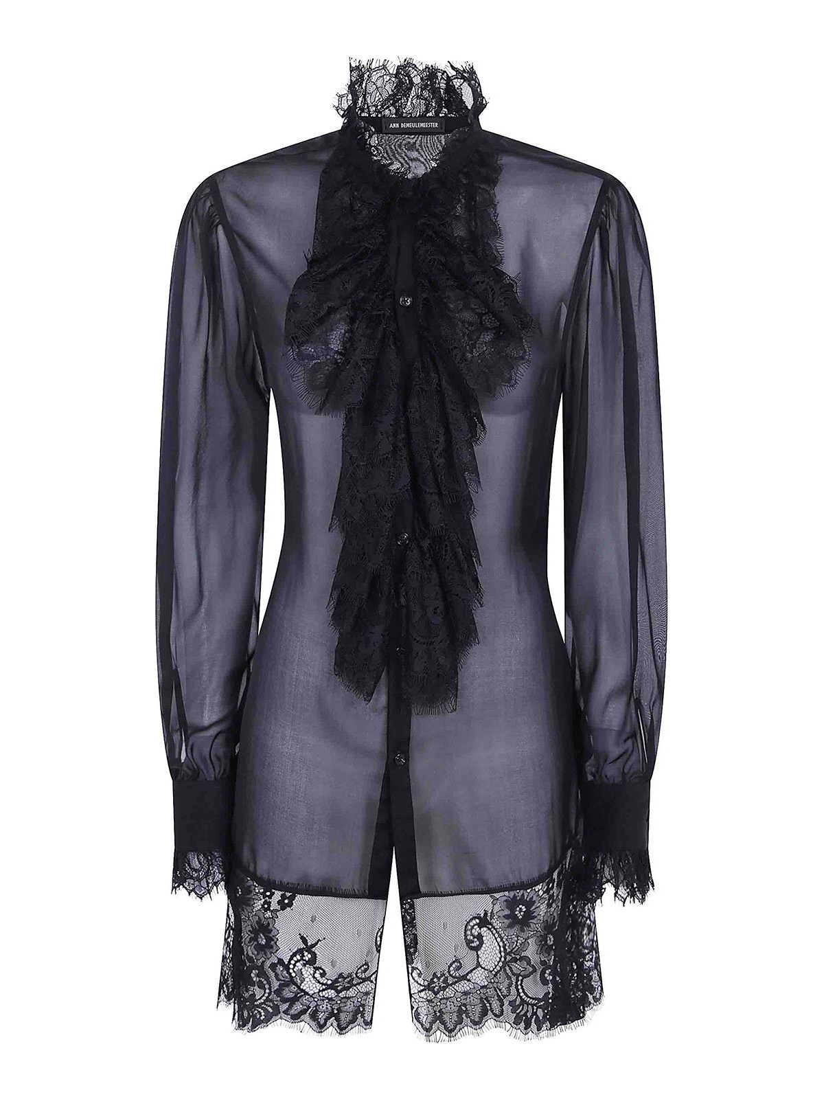 Ann Demeulemeester Chemise - Noir