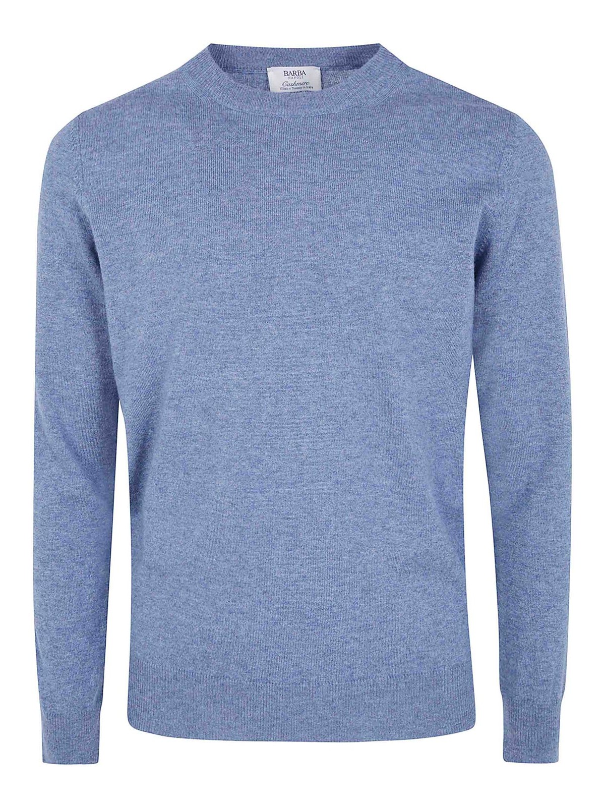 Barba Pull Col Rond - Bleu