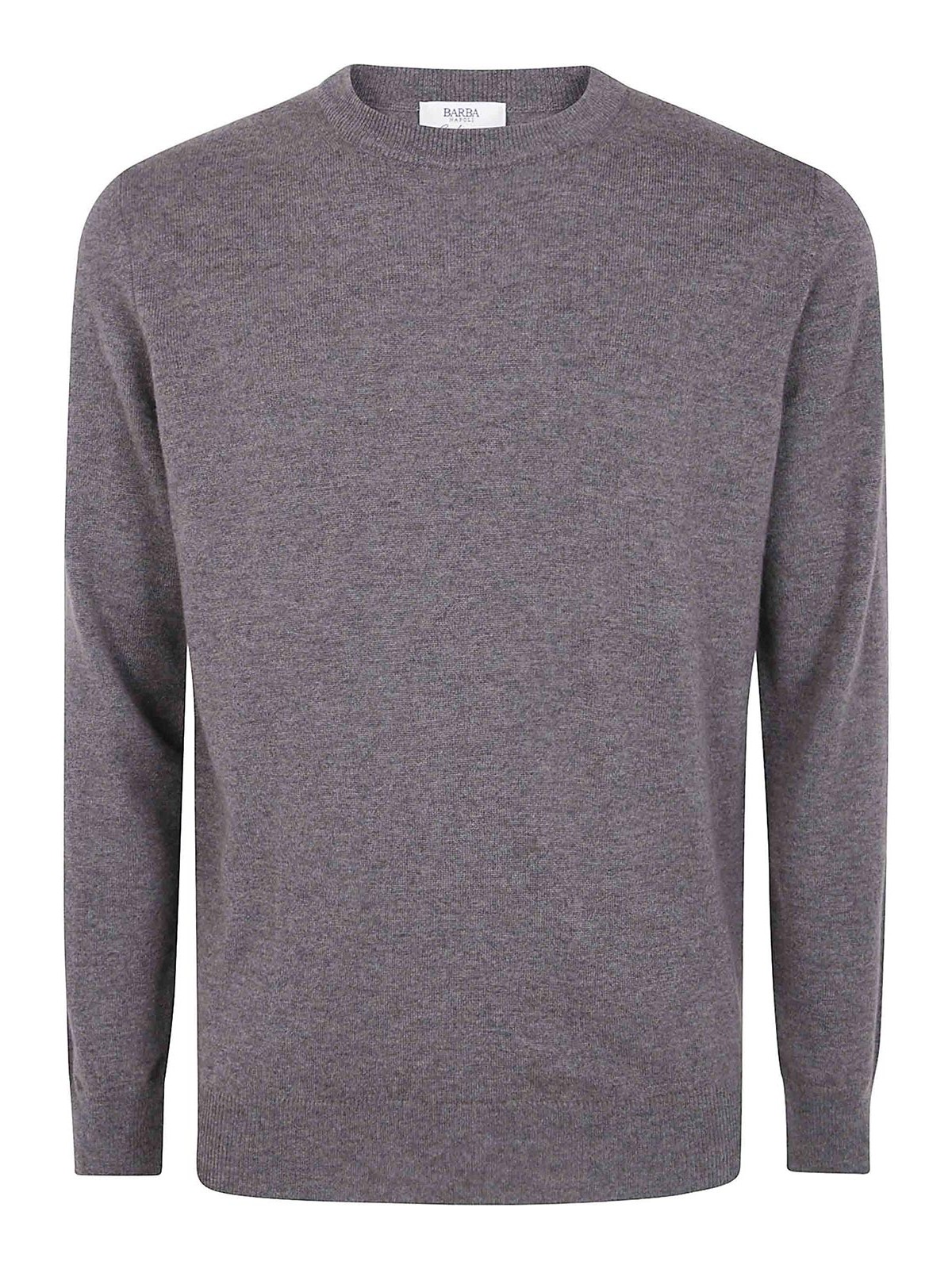 Barba Pull Col Rond - Marron