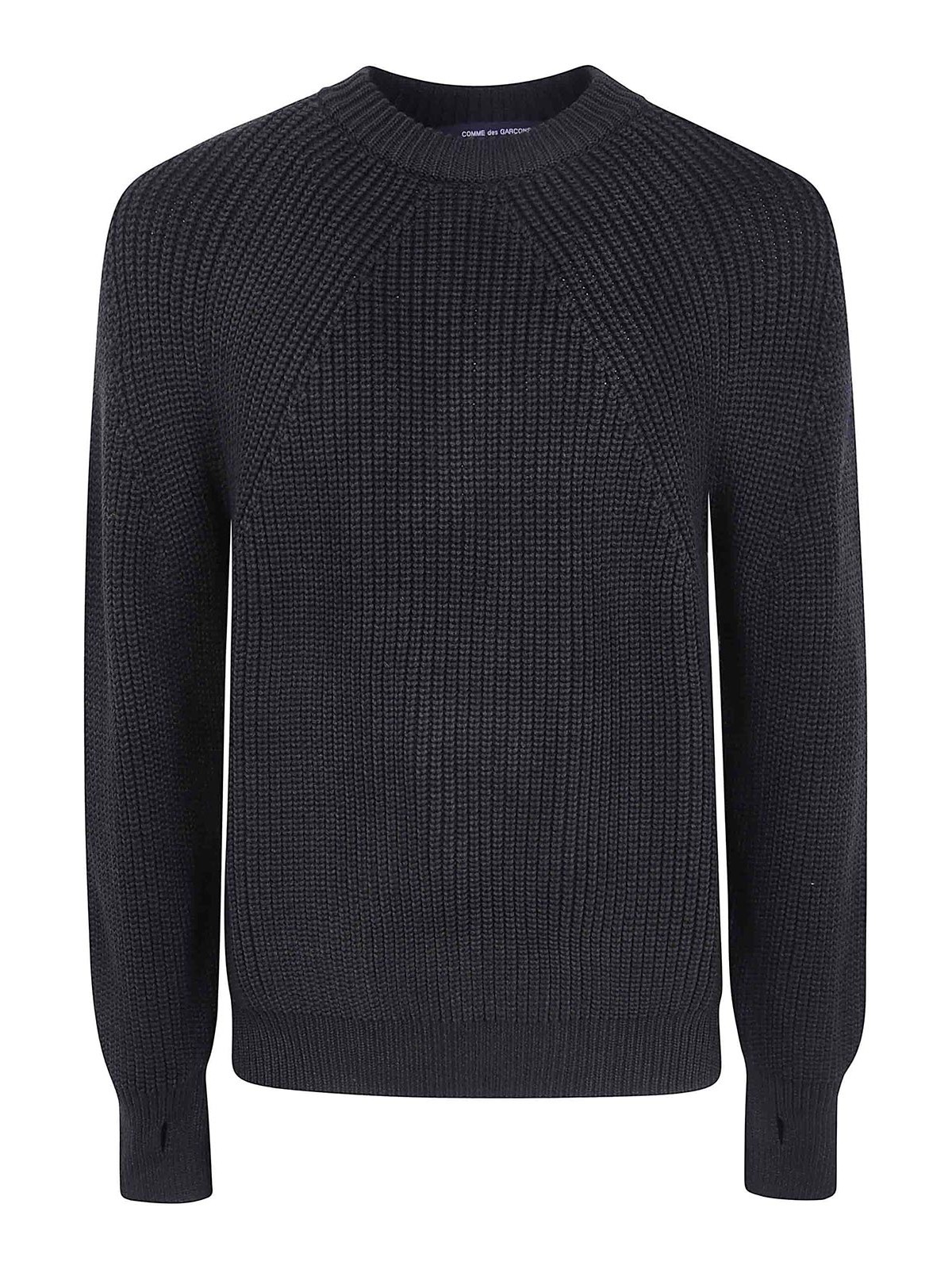 Comme Des Garcons Hommes Plus Pull Col Rond - Noir