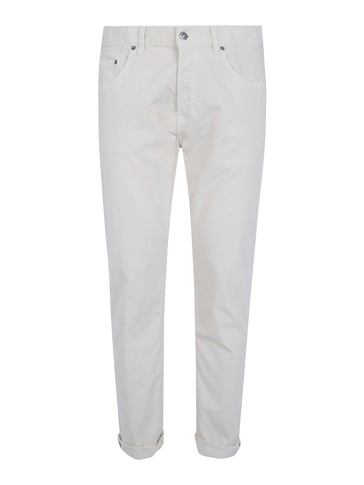 Dondup Jean Droit - Blanc