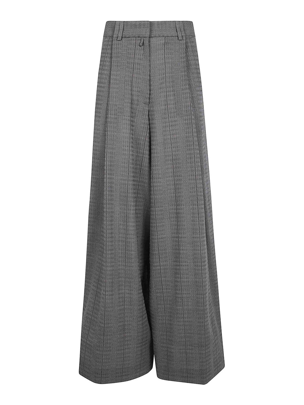 Dries Van Noten Pantalons Décontractés - Gris