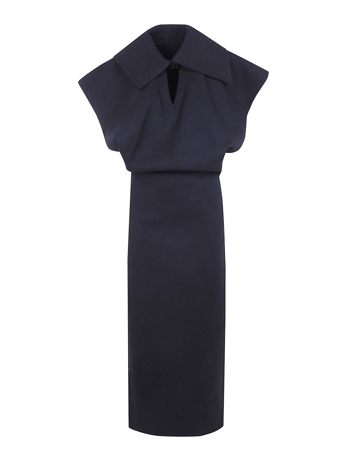 Issey Miyake Robe Au Genou - Noir