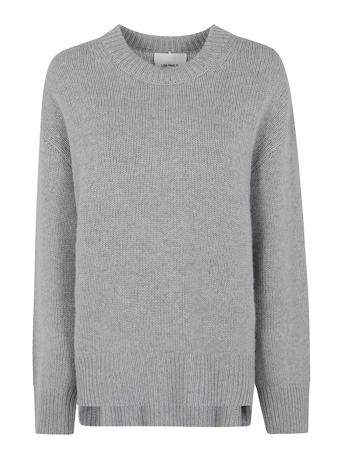 Lisa Yang Pull Col Rond - Gris