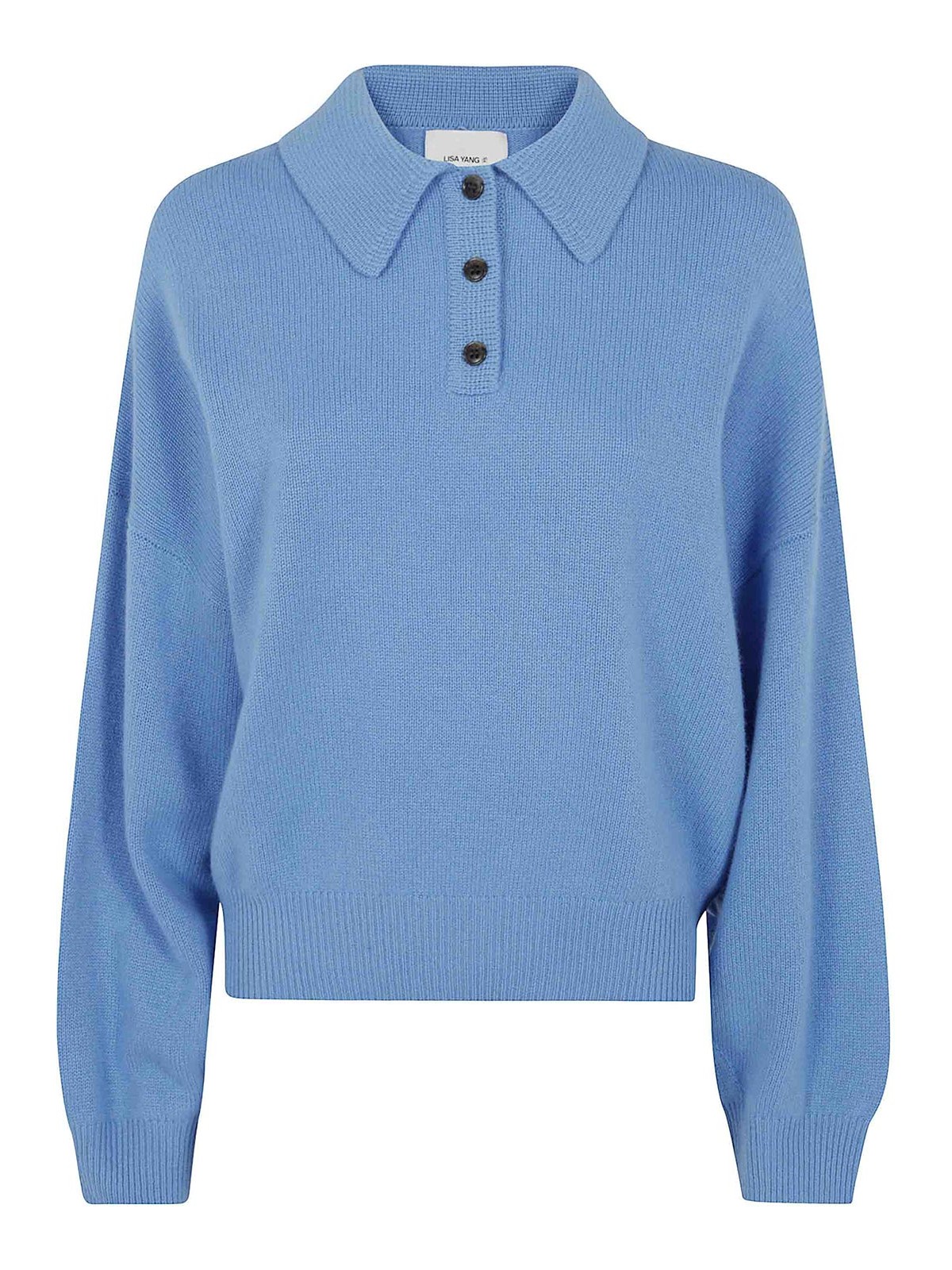 Lisa Yang Pull Col Rond - Bleu