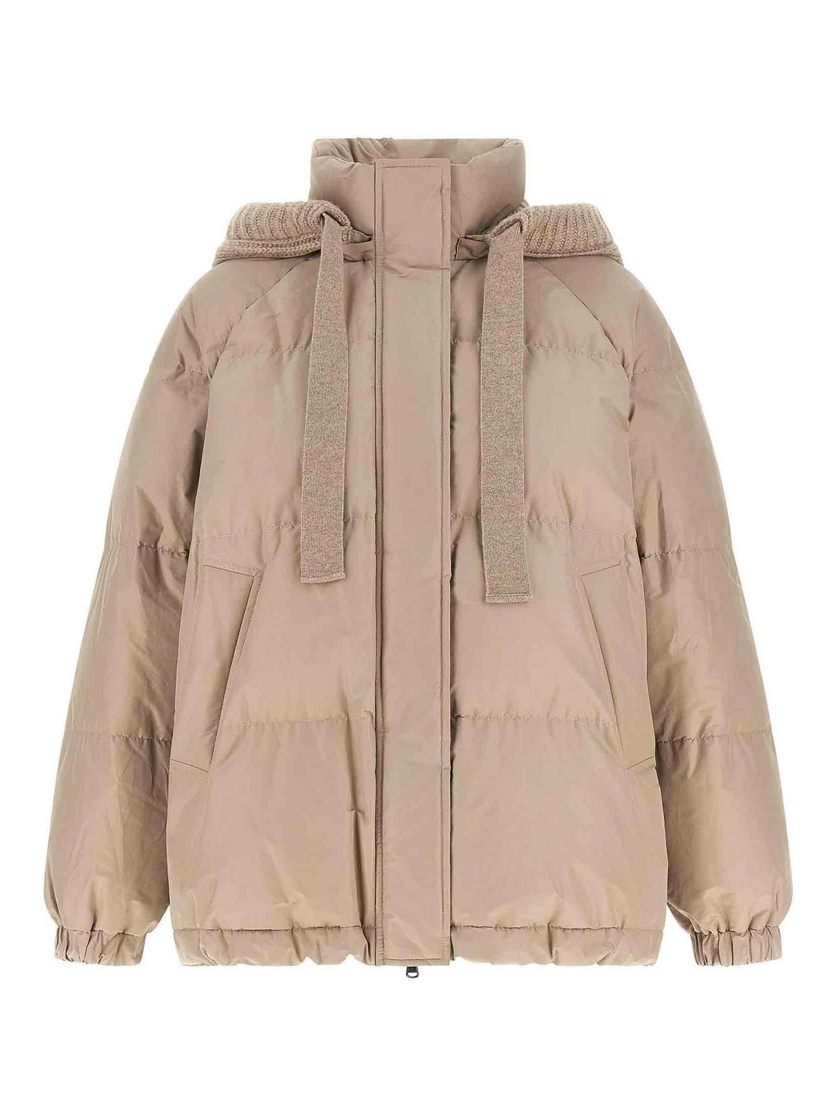 Brunello Cucinelli Blouson Rembourré - Beige