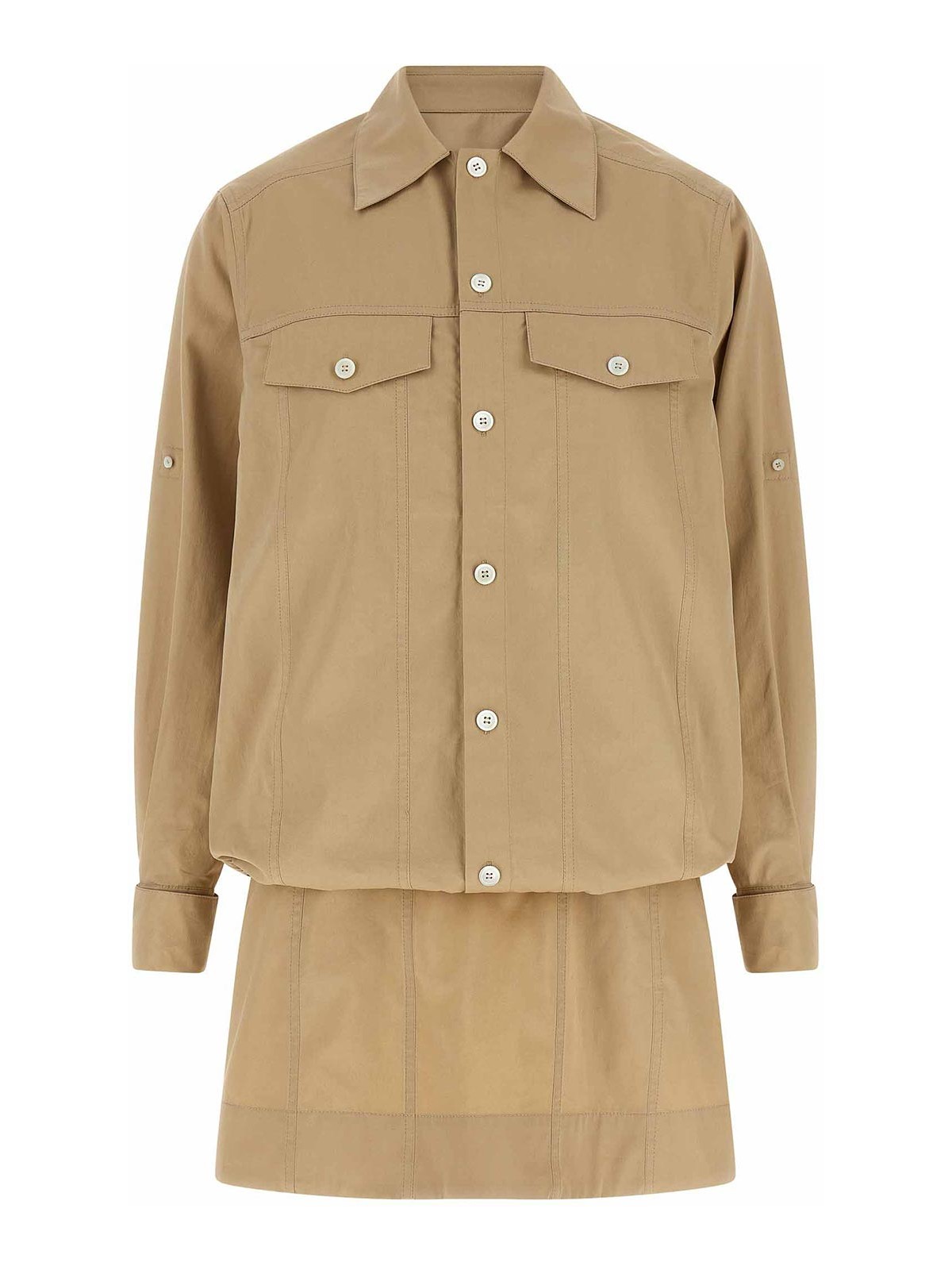 Loewe Robe Au Genou - Double L