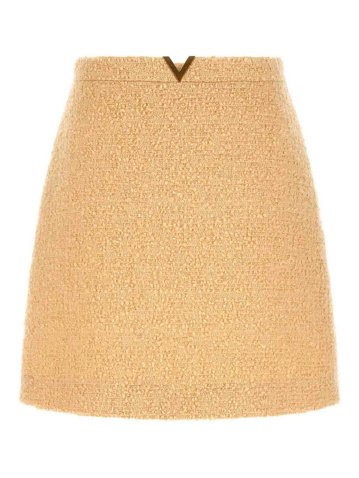 Valentino Garavani Mini Jupe - V Gold