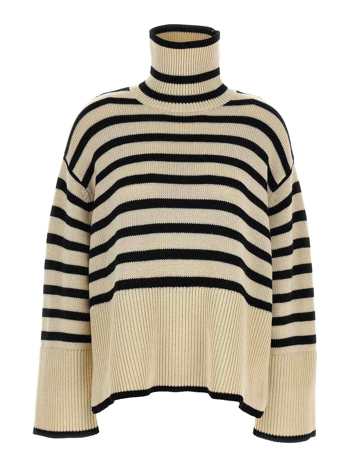 Toteme Pull Col Rond - Blanc