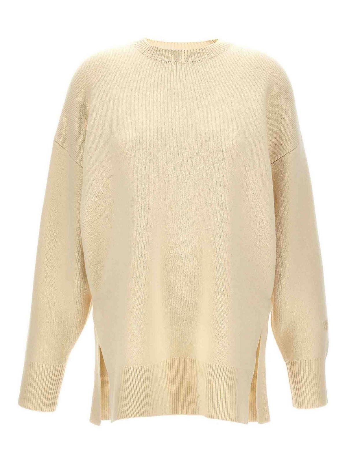 Toteme Pull Col Rond - Blanc