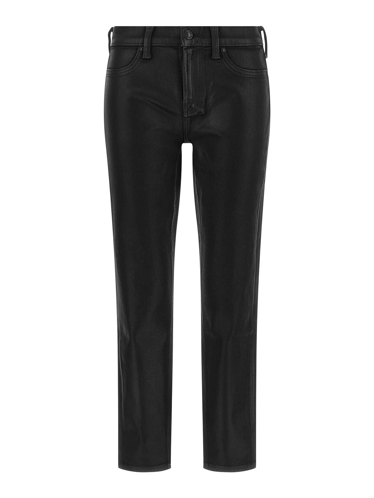 7 For All Mankind Jean Droit - Noir