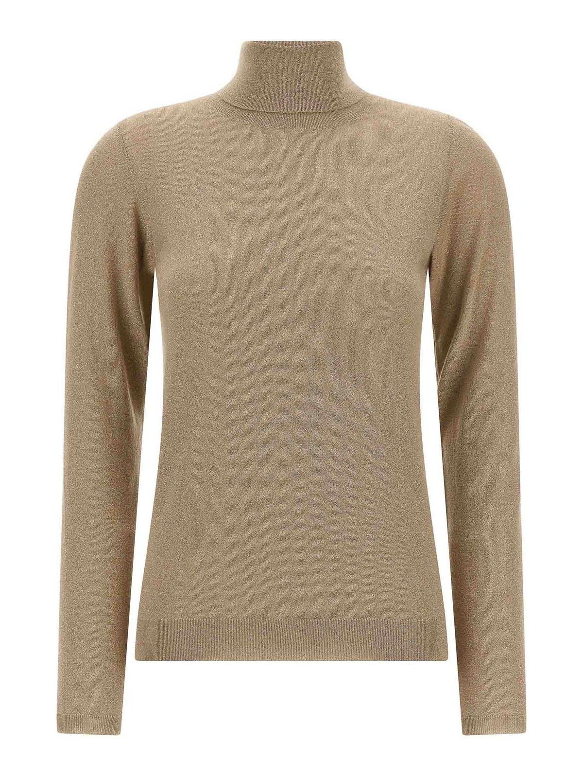 Brunello Cucinelli Pull Col Rond - Beige