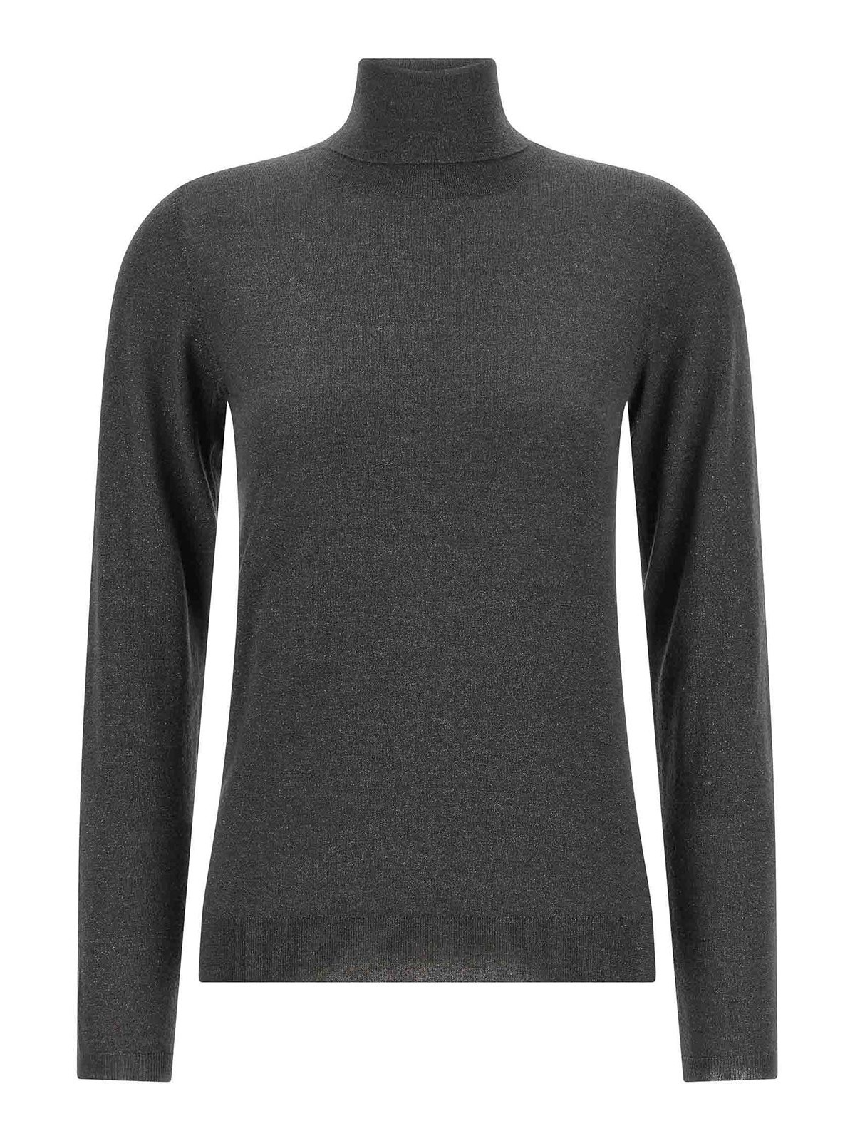 Brunello Cucinelli Pull Col Rond - Gris