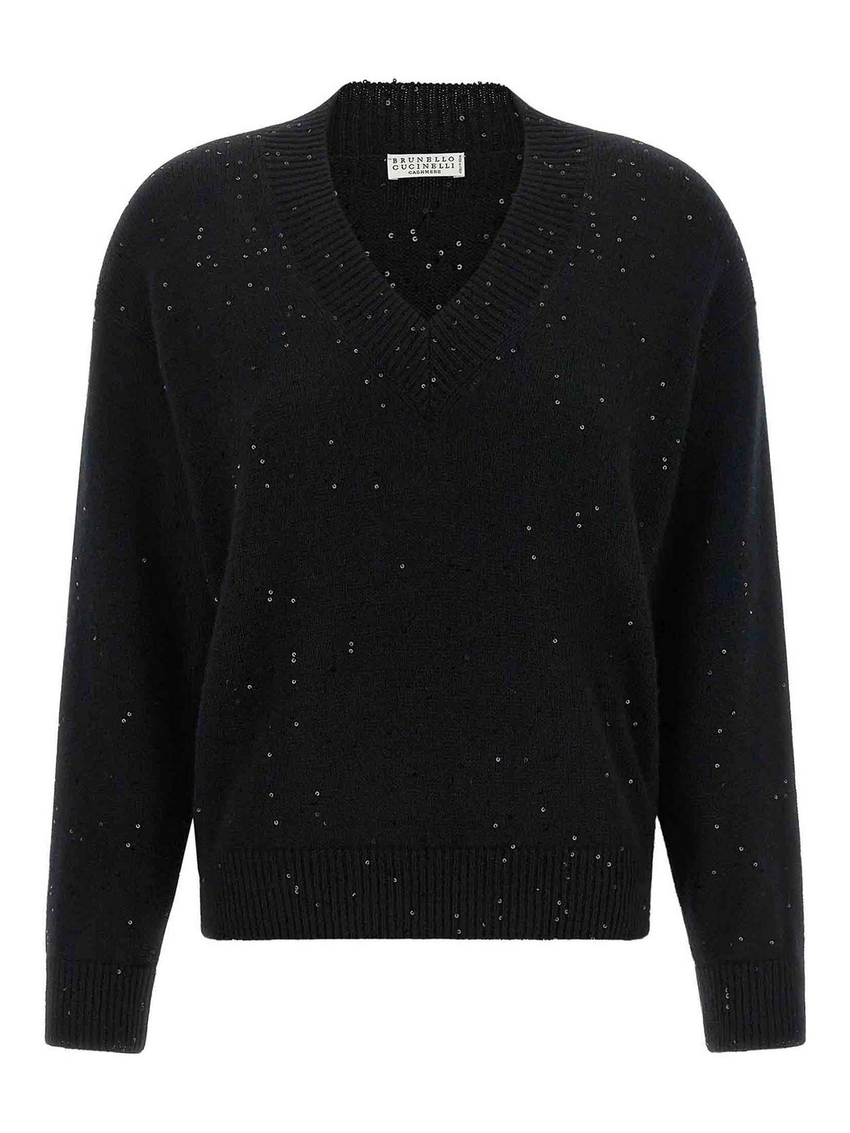 Brunello Cucinelli Pull Col Rond - Diamante