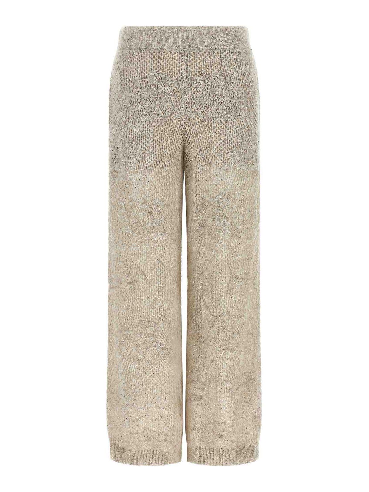 Brunello Cucinelli Dazzling Abstact Leaf - Beige