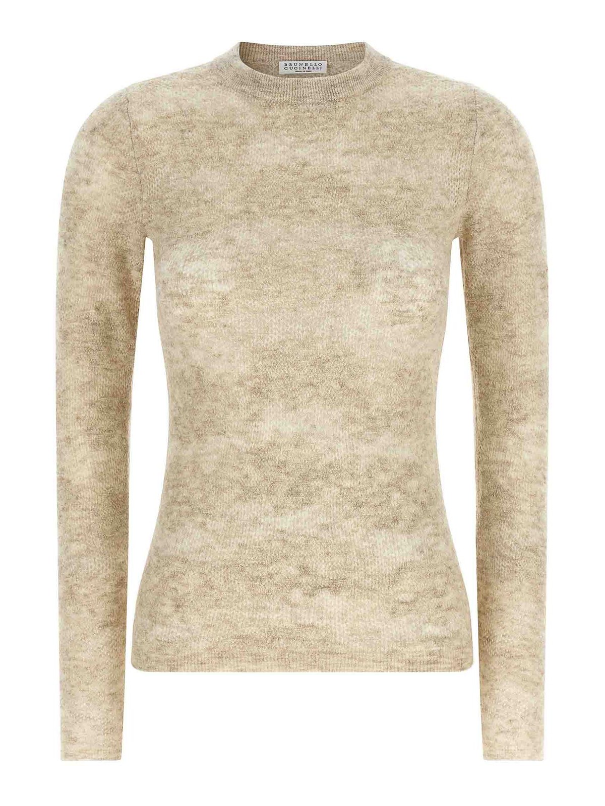 Brunello Cucinelli Pull Col Rond - Flower Lace