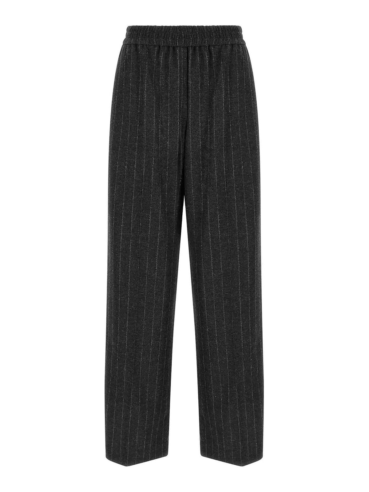Brunello Cucinelli Pantalons Décontractés - Gris