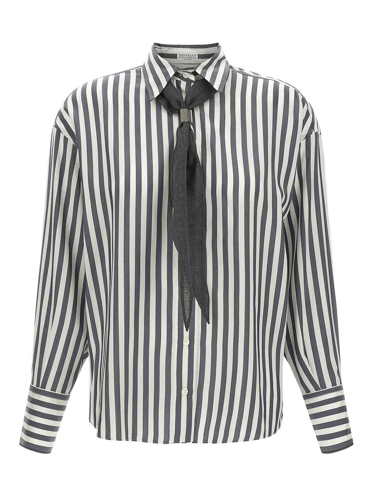 Brunello Cucinelli Chemise - Gris