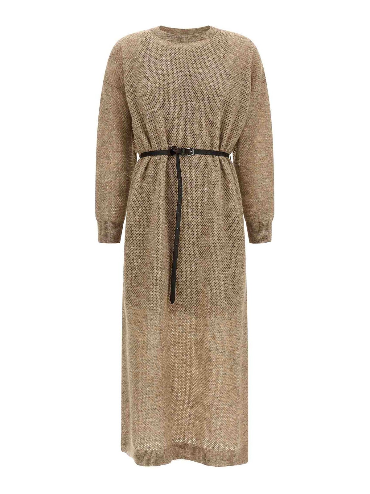 Brunello Cucinelli Robe Au Genou - Sparkling