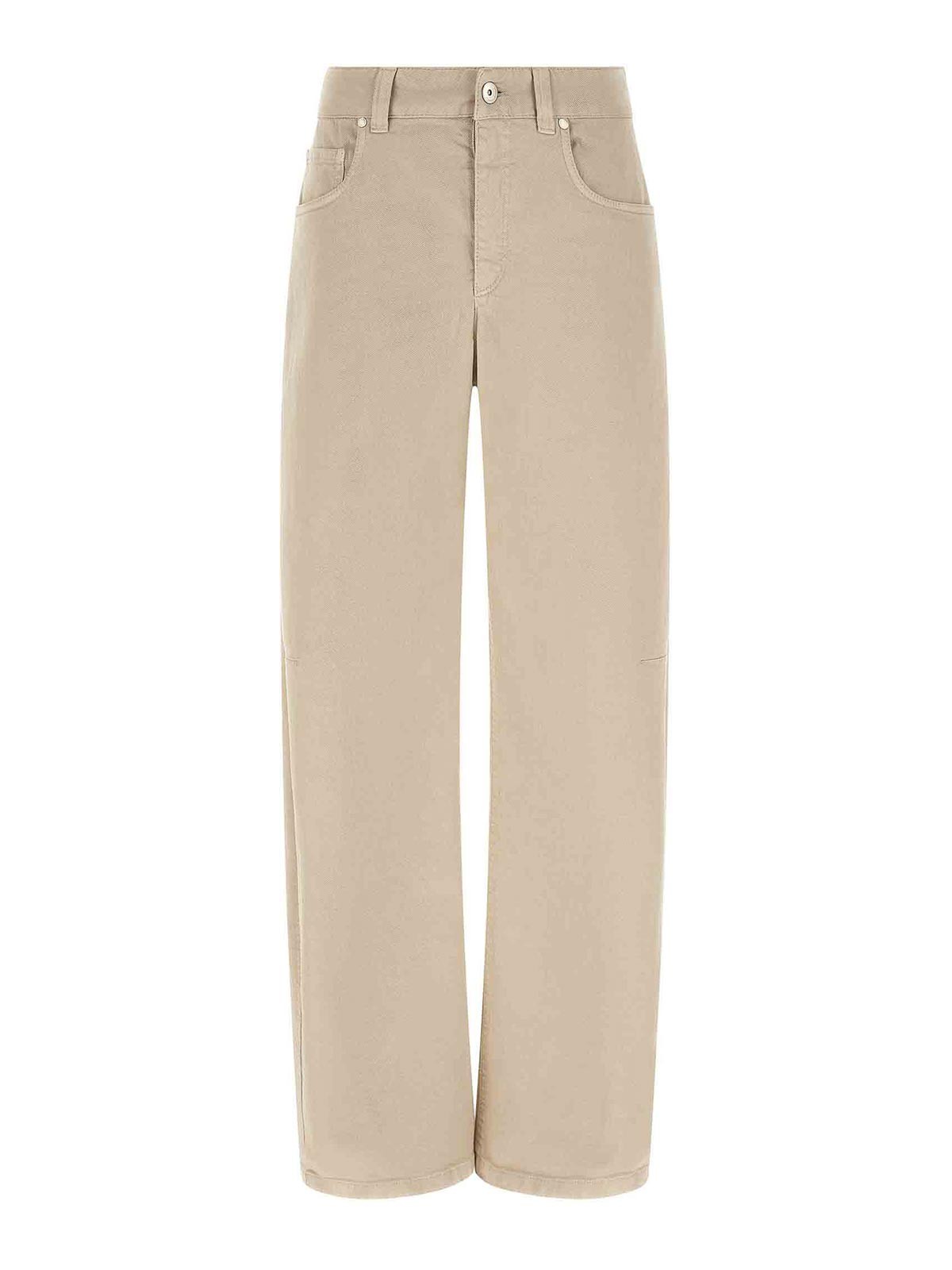 Brunello Cucinelli Jean Droit - Beige