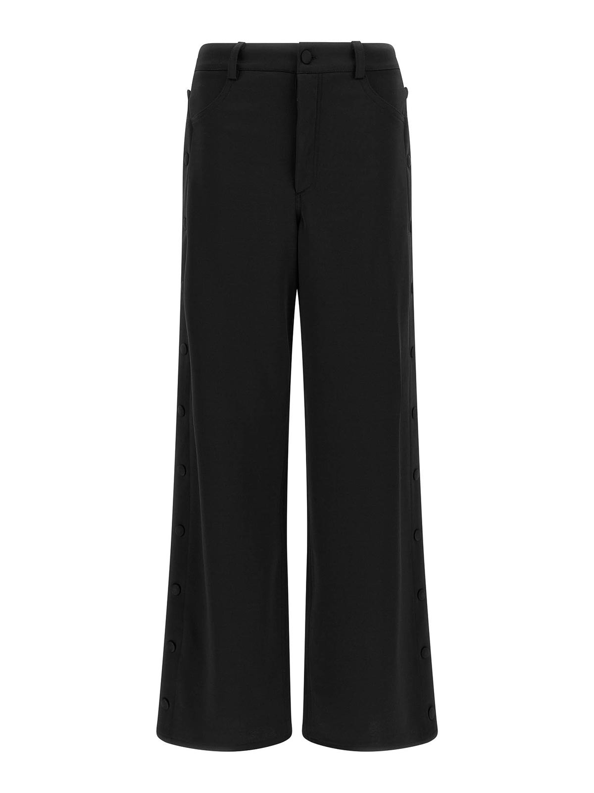 Di. La3 Pari' Pantalons Décontractés - Noir