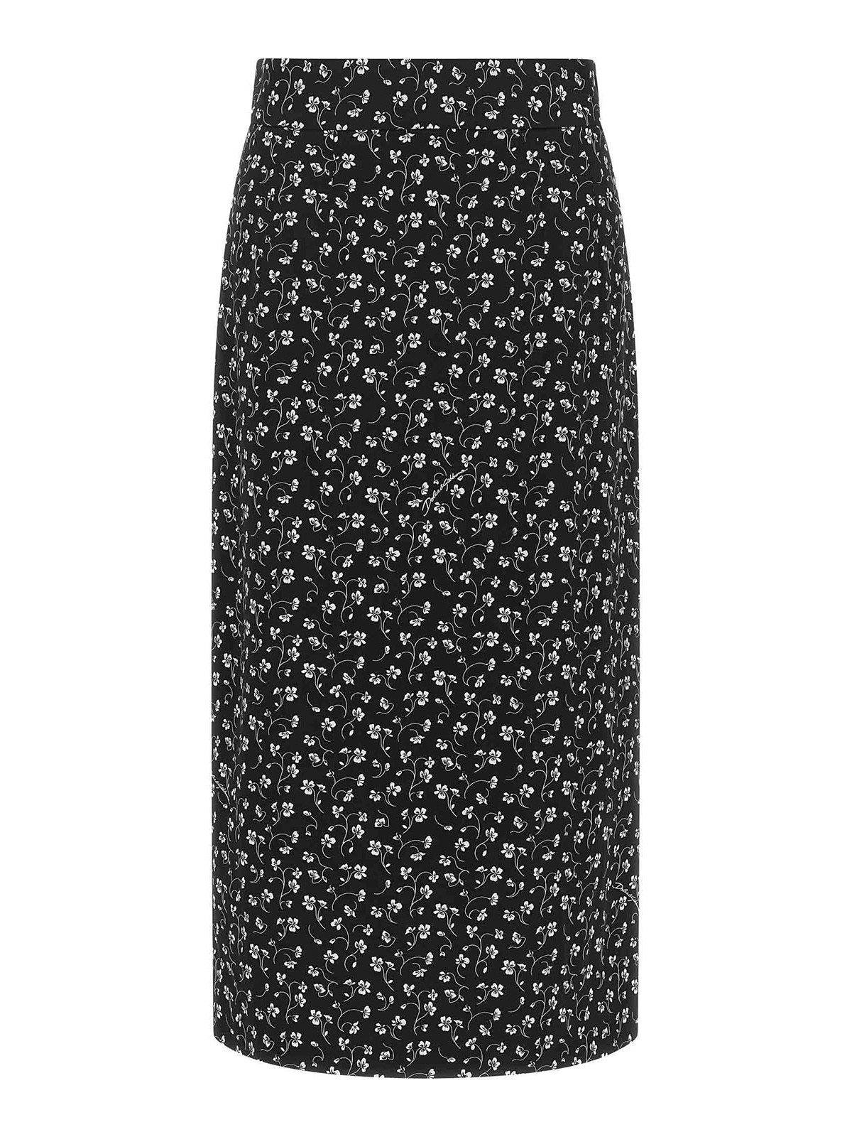 Dolce & Gabbana Jupe Midi - Blanc