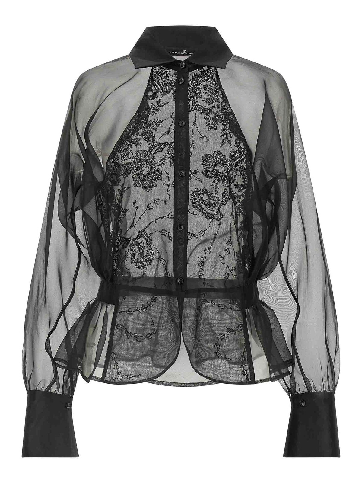 Ermanno Scervino Chemise - Noir