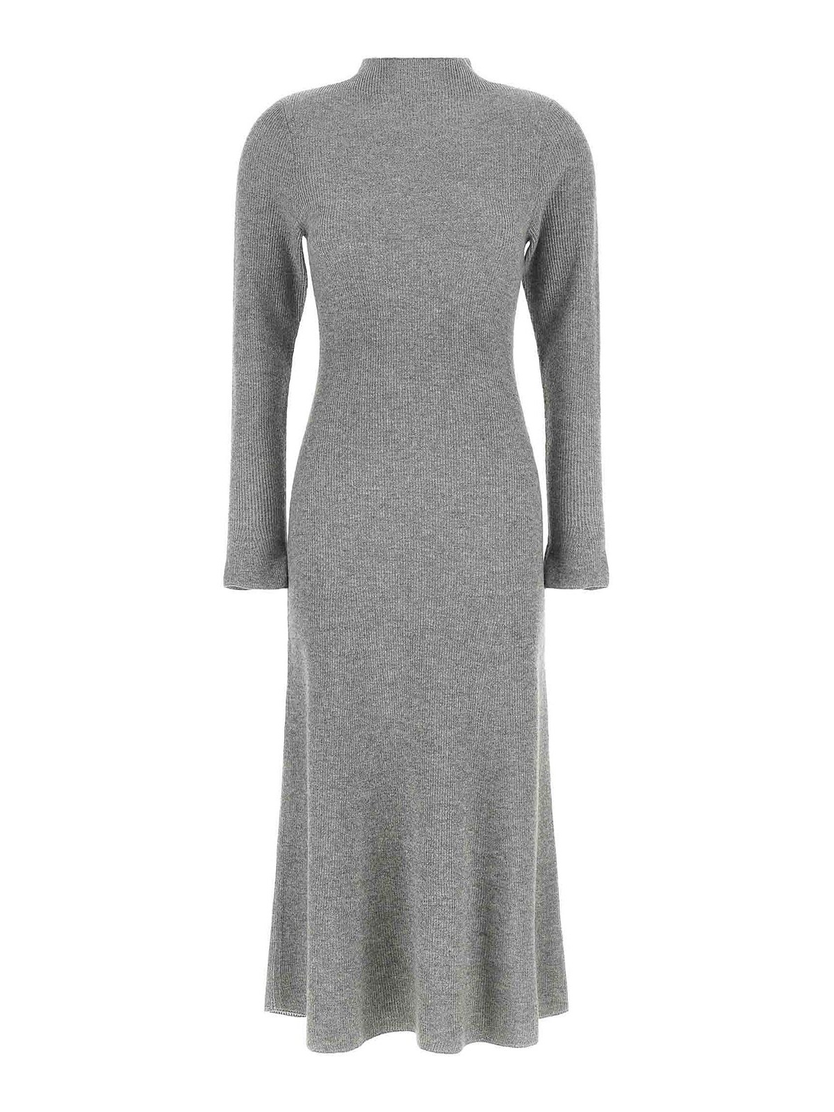 Fabiana Filippi Robe Au Genou - Gris