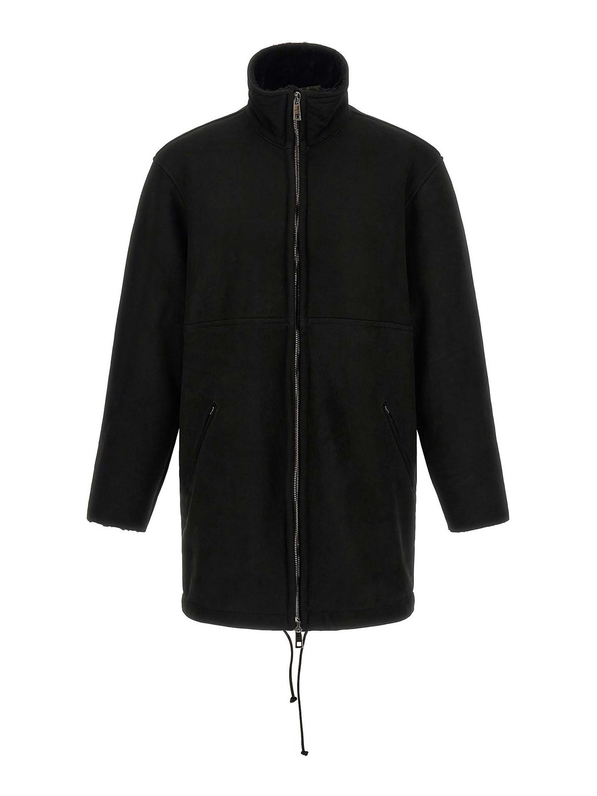 Giorgio Brato Manteau Court - Noir