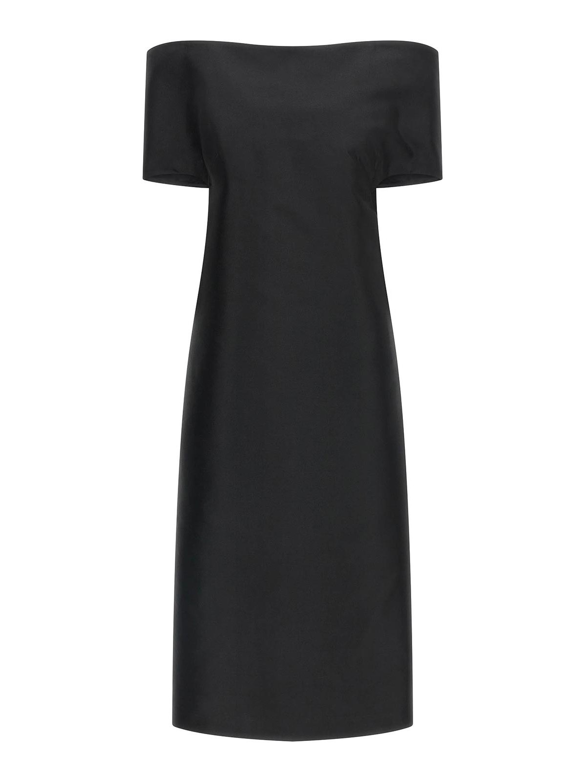 Jil Sander Robe Au Genou - Noir