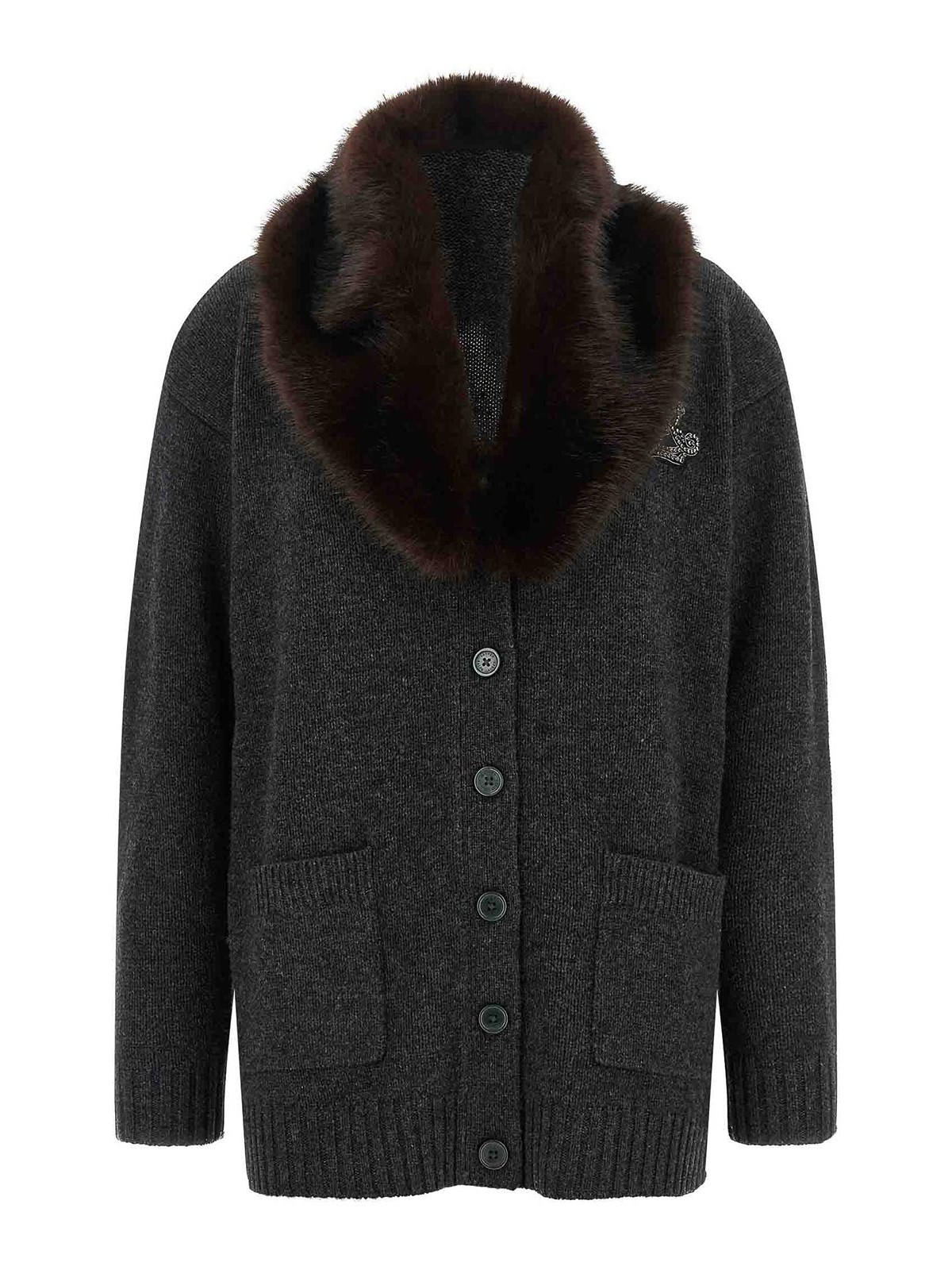 Lauren Ralph Lauren Cardigan - Gris
