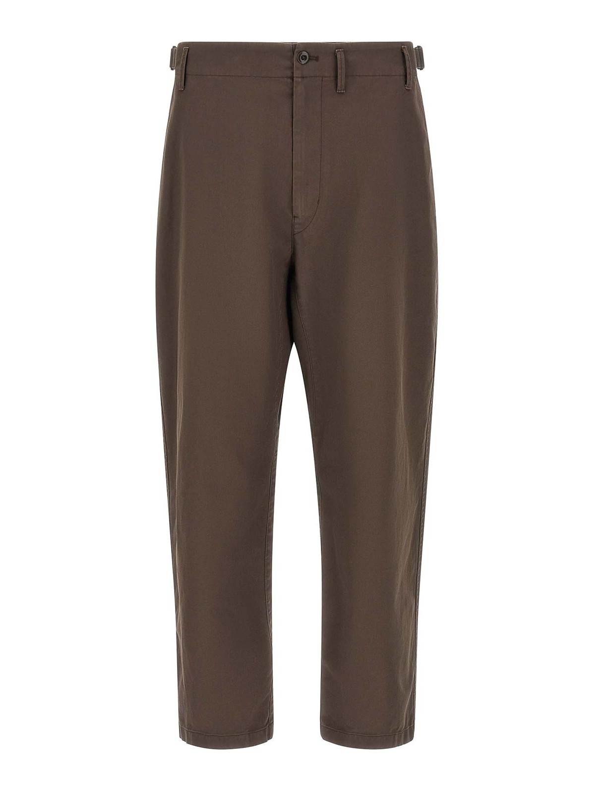 Lemaire Pantalons Décontractés - Marron