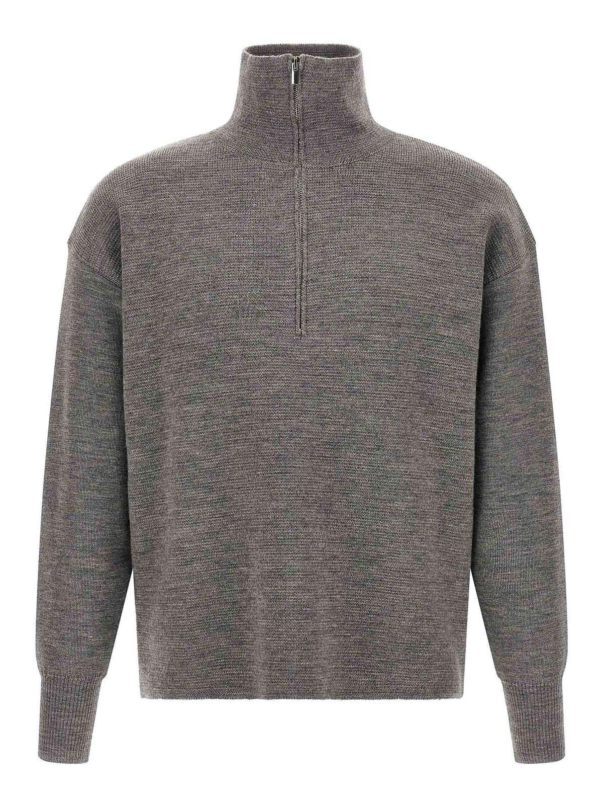 Ma'ry'ya Pull Col Rond - Gris