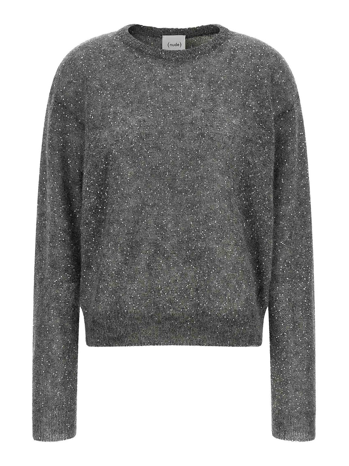 Nude Pull Col Rond - Gris