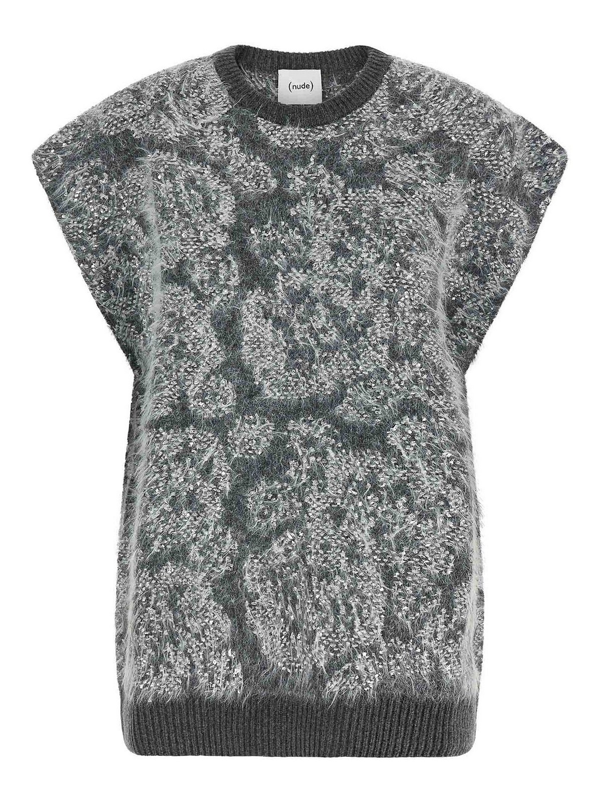 Nude Pull Col Rond - Gris