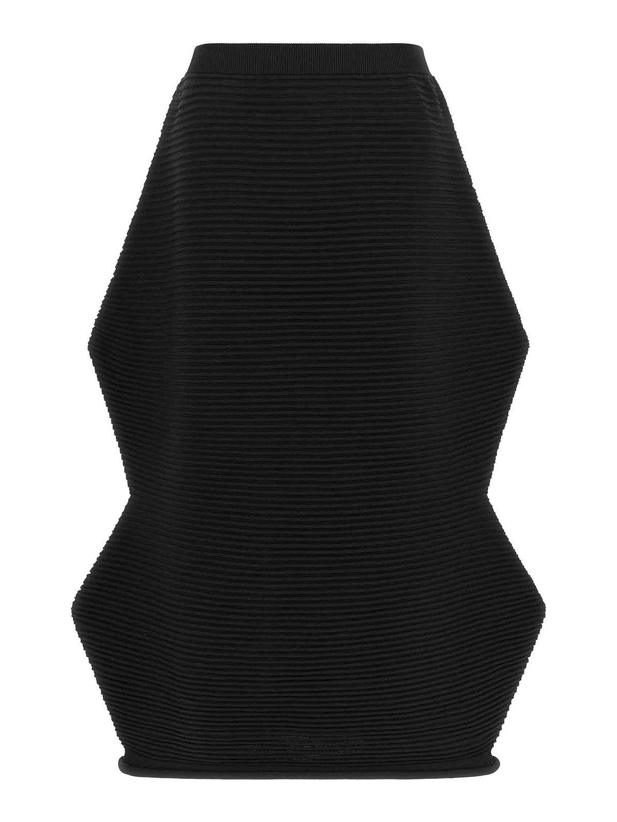 Pleats Please Issey Miyake Jupe Midi - Zig Zag Knit