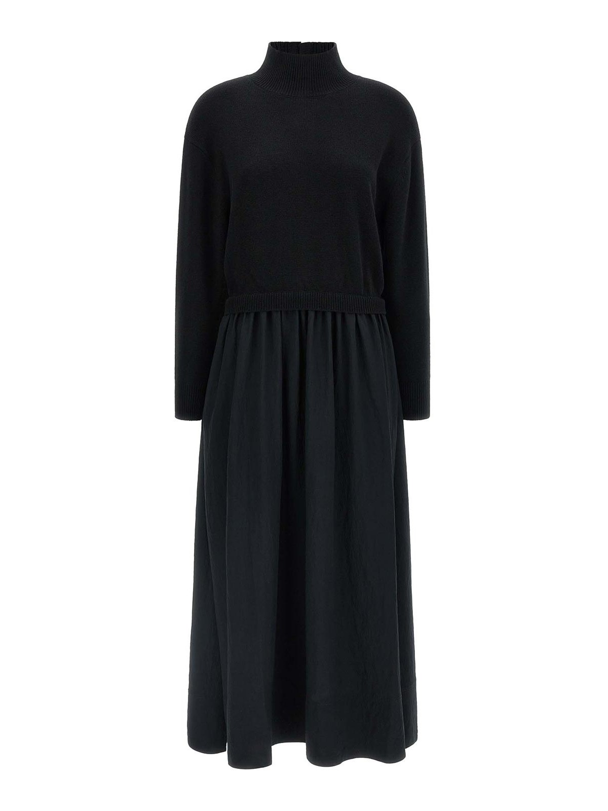 Polo Ralph Lauren Robe Au Genou - Noir