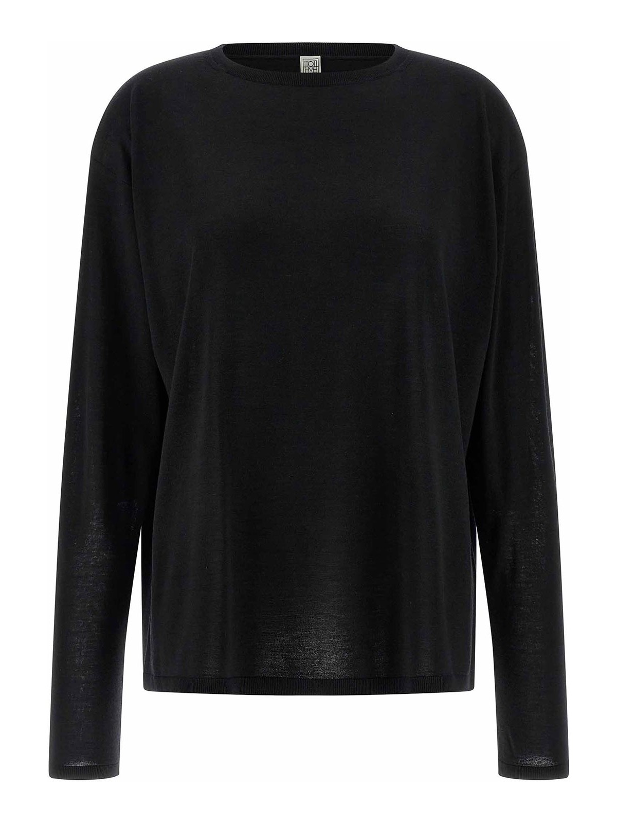 Toteme Pull Col Rond - Noir