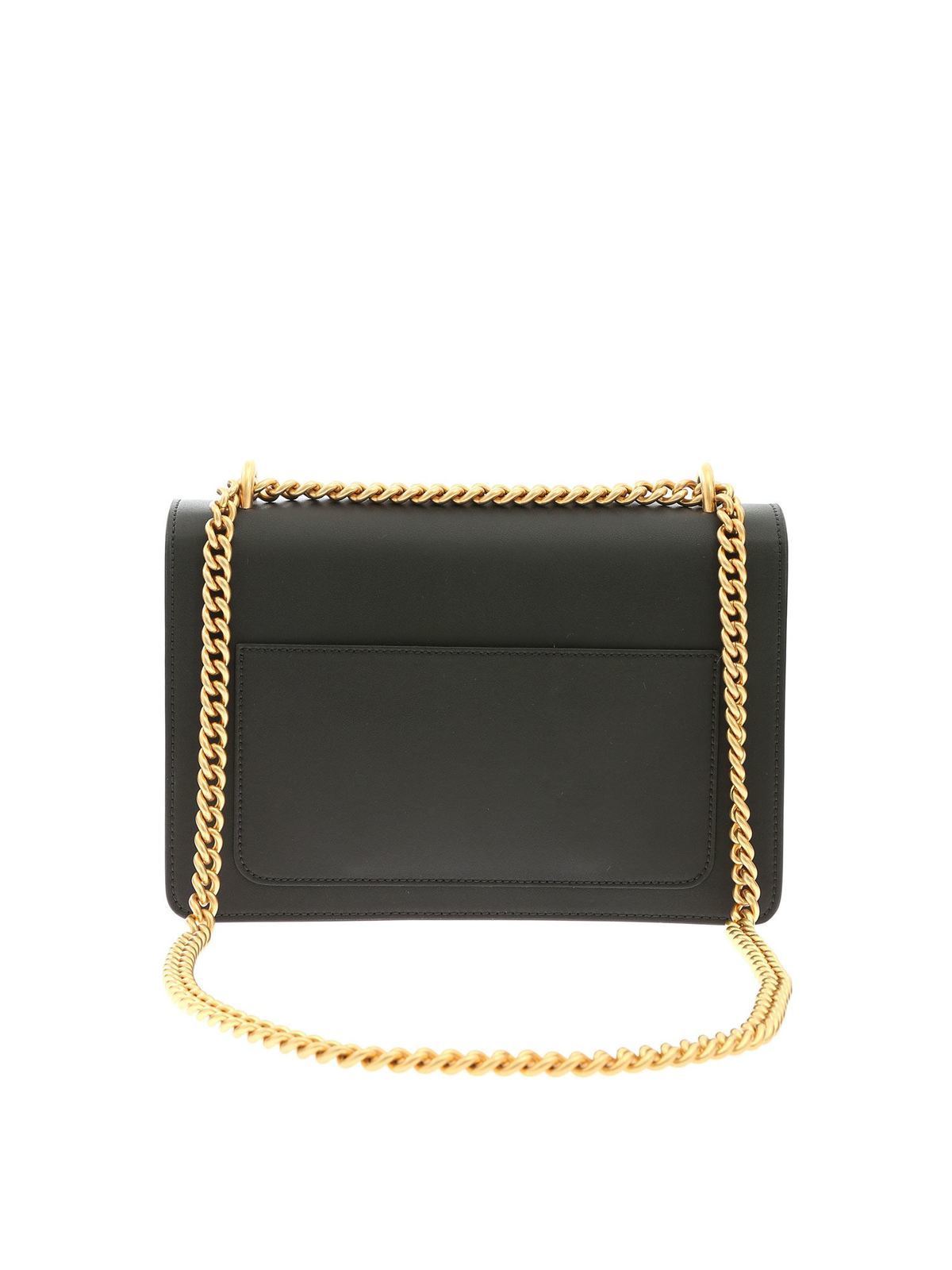 Les Jeunes Etoiles New Vega Medium shoulder bag in black | V05SM03E01G 