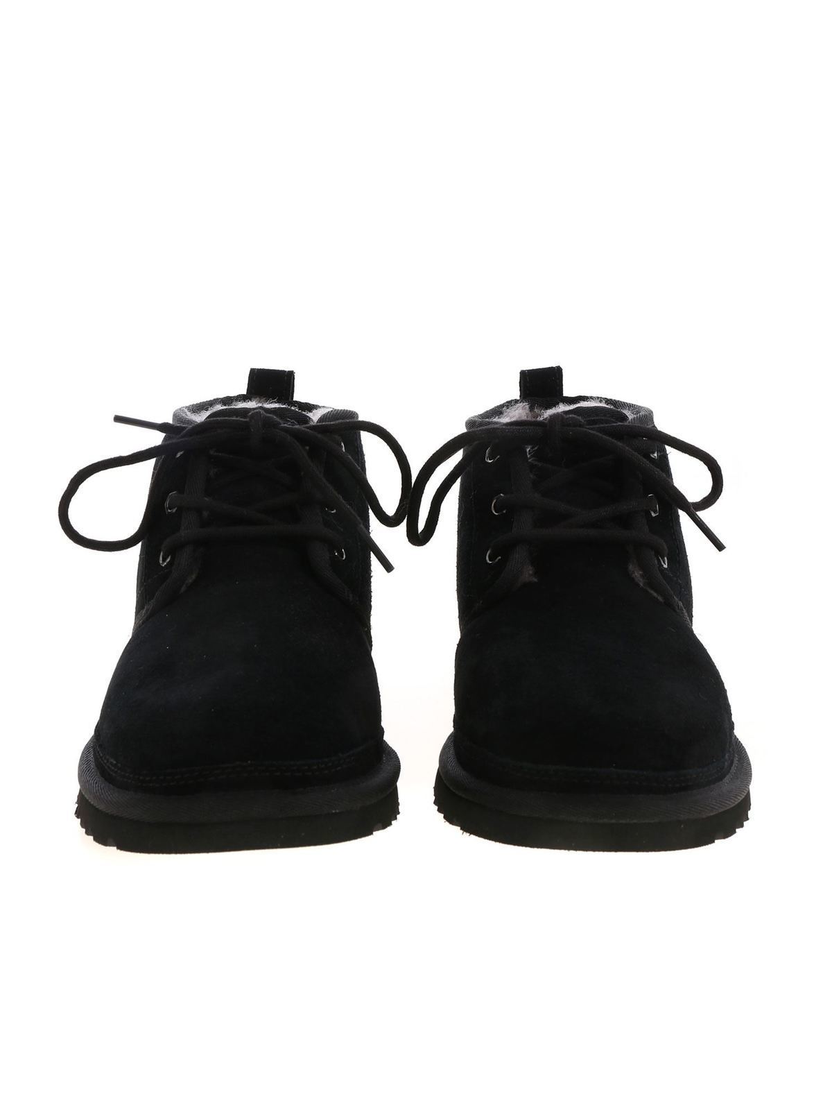 NEW UGG men\'s neumel lace up desert boots in black UGG® Neumel for Men | Lace-Up Casual Shoes at UGG.com main image 2
