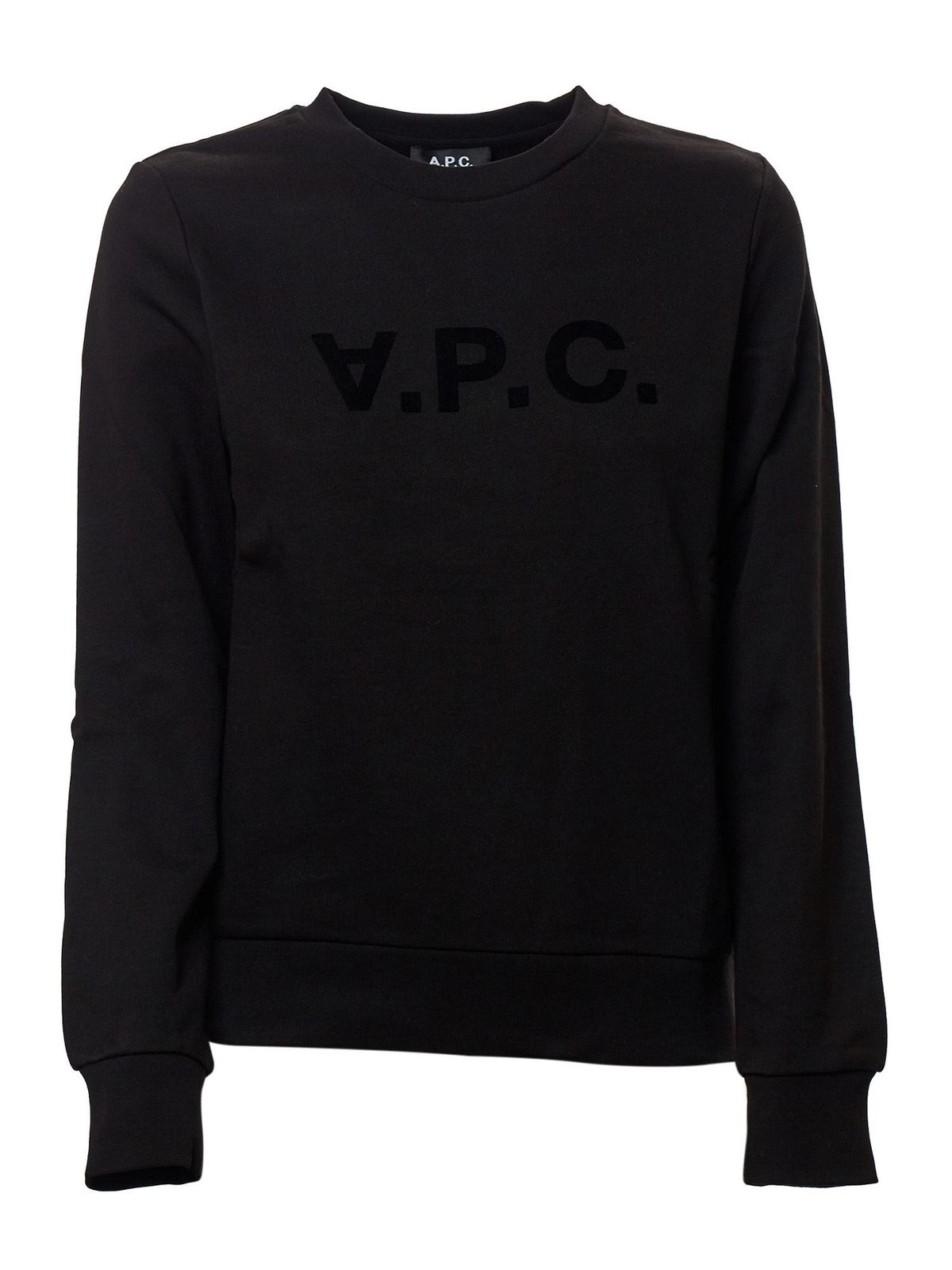 Shop Apc Viva Sweatshirt In Black