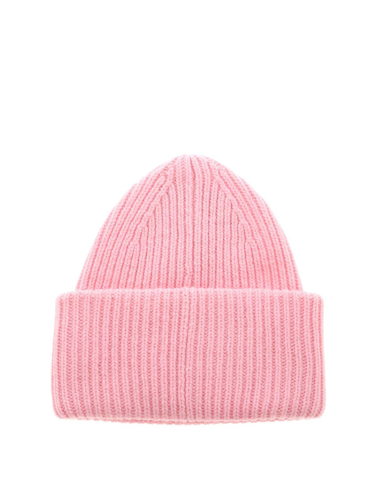 Beanies Studios - Face-patch beanie in pink - D40009BLUSHPINK